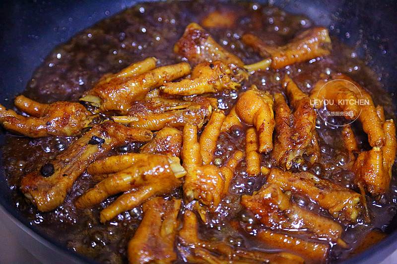 豆豉烧鸡爪