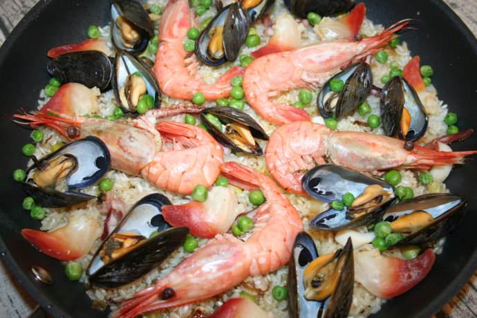 西班牙海鲜饭Paella