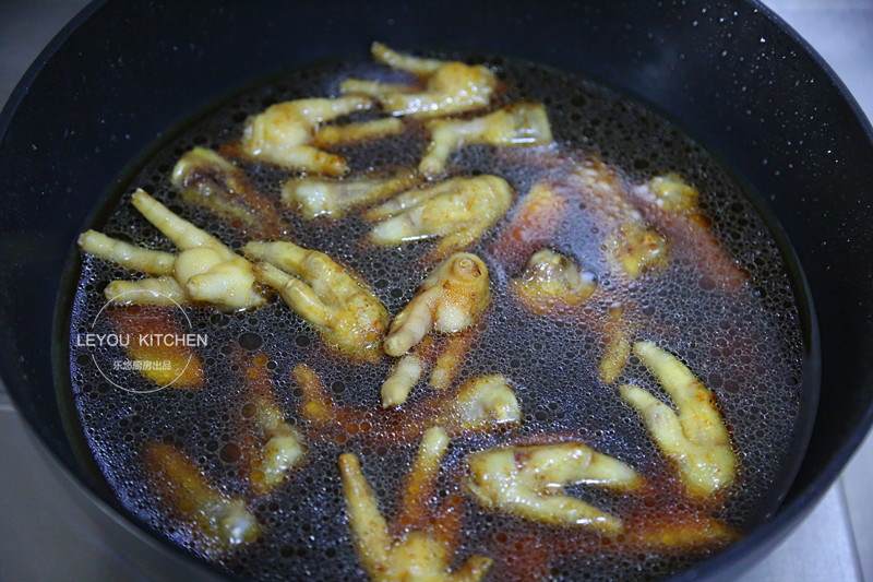 豆豉烧鸡爪