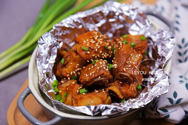 锡纸烤排骨
