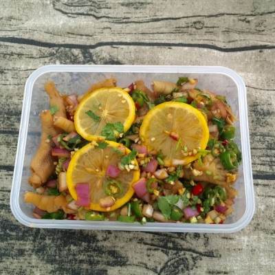 网红柠檬鸡爪