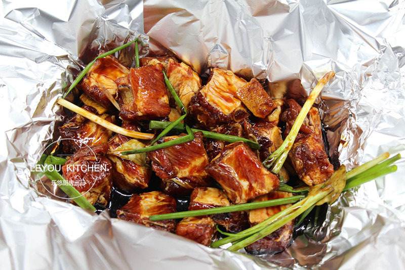 锡纸烤排骨