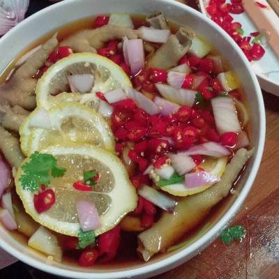 抖音网红泰式酸辣鸡爪