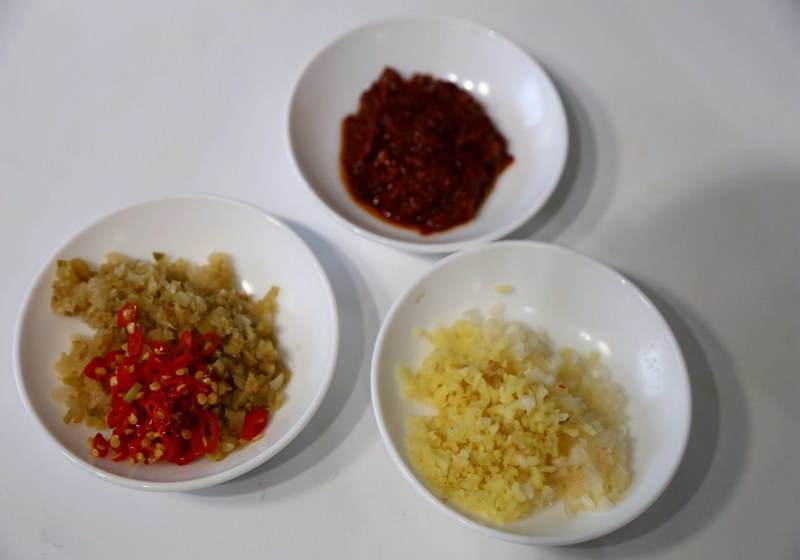 肉末豆花
