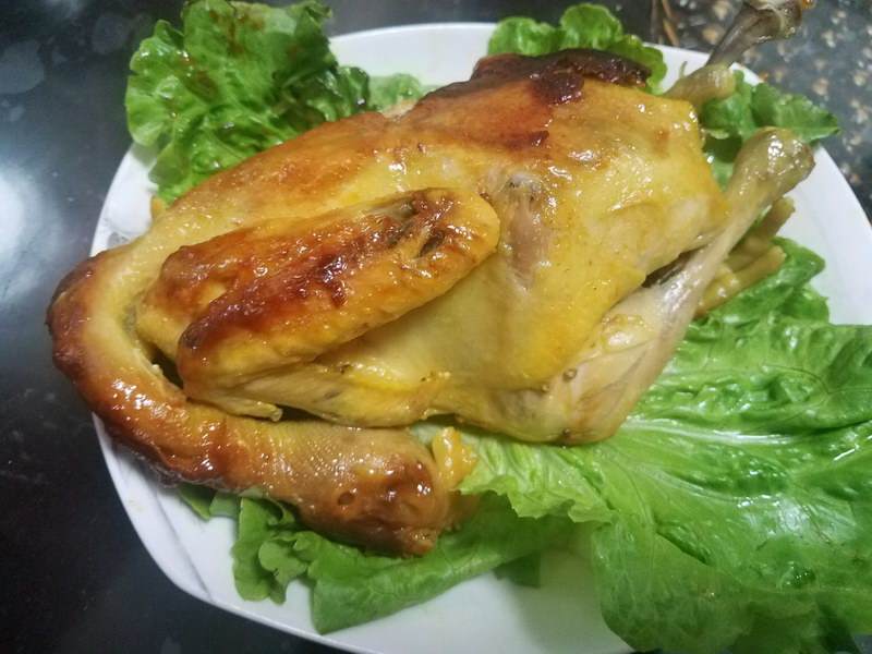 电饭锅盐焗鸡