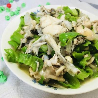 青椒炒牛蛙