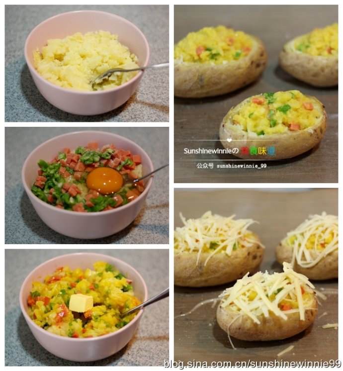 奶酪土豆船
