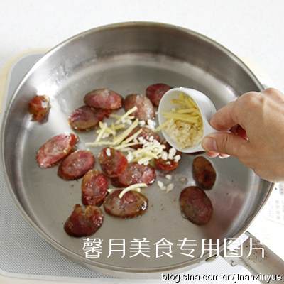 扁豆炒腊肠