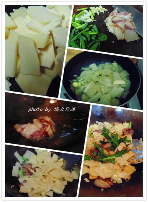 腊肉怎么做-腊肉炒春笋 腊肉怎么做-腊肉炒春笋