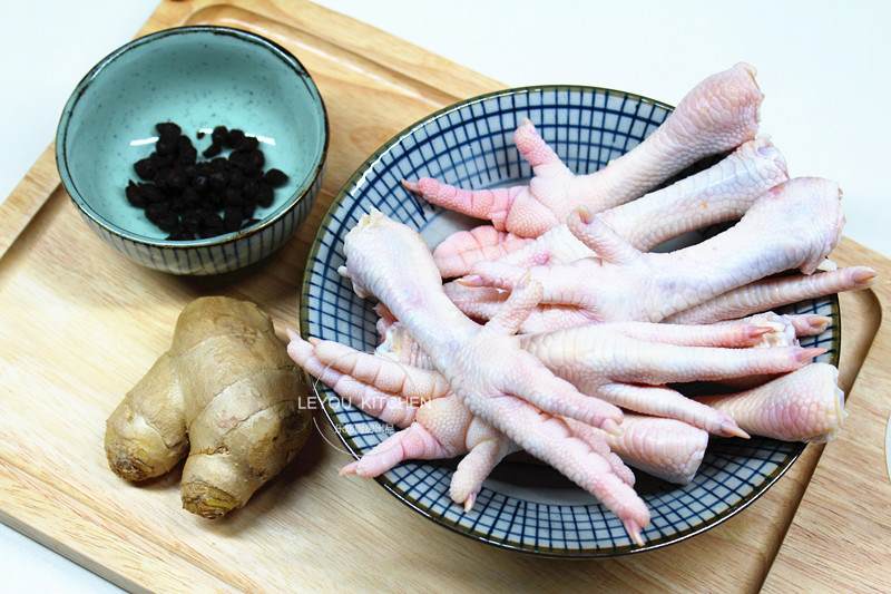 豆豉烧鸡爪