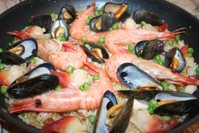 西班牙海鲜饭Paella