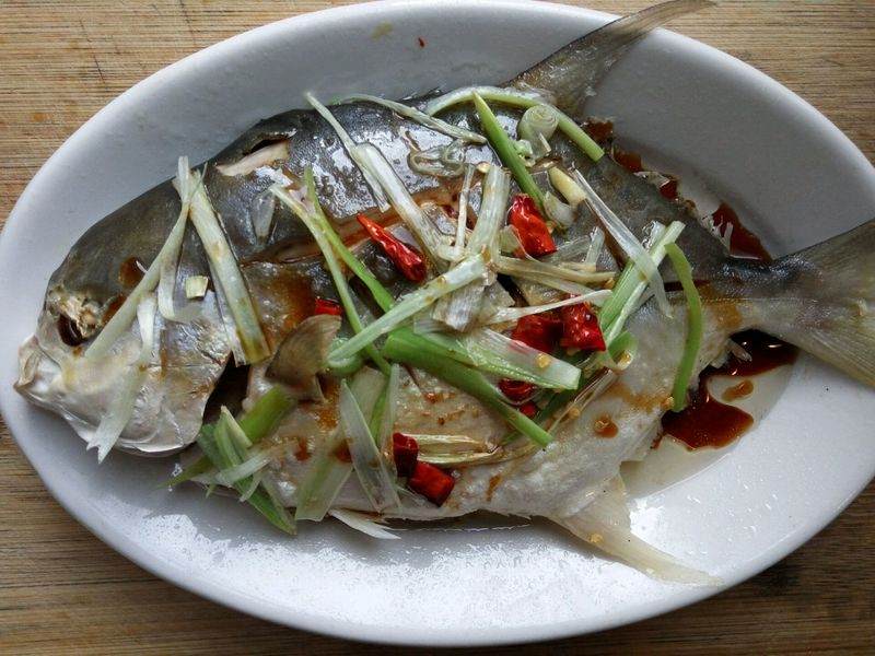 清蒸鲳鱼