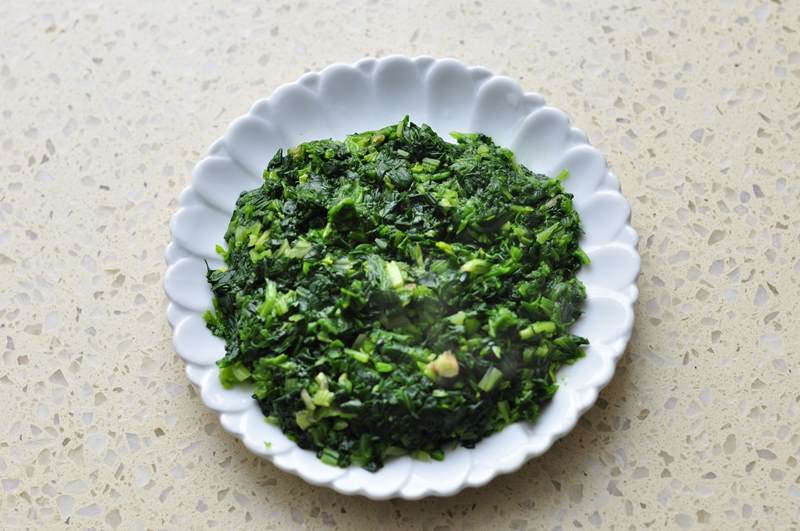菠菜虾丸