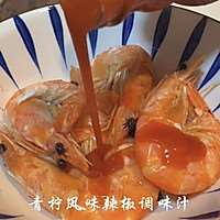 #一学就会快手菜#【快手菜】青柠风味辣椒虾的做法图解6