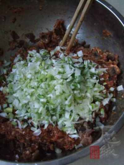 葱油海参肉丸水饺