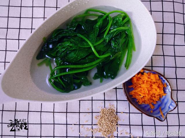 麻汁拌菠菜